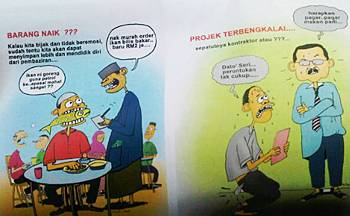 anti PAS leaflets merlimau