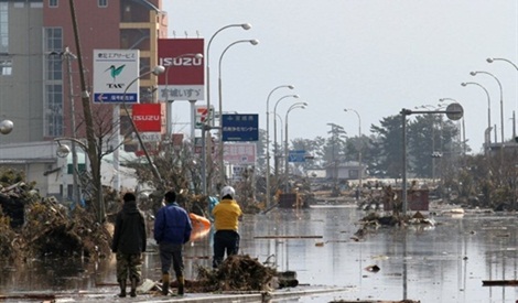 japan earthquake and tsunami 2011 town in miyagi prefecture 1