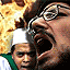 world wide islam muslim protest against muhammad cartoon