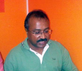 Uthaya at hrp HQ