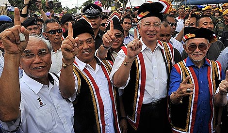 najib abdul razak and taib mahmud 190311