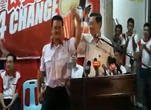 sarawak election dap annouce candidate 020411 02