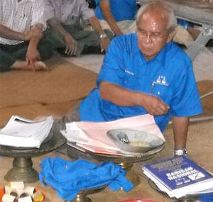 alfred jabu miring ceremony betong 060411 electoral roll