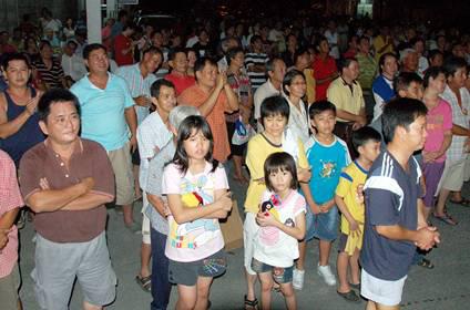 sarawak state election dap second nite ceramah