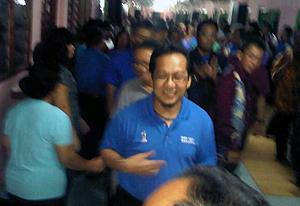 sarawak election bn visit longhouse radin lachau 120411 razali ibrahim