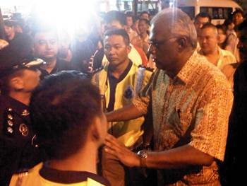 Sri aman dap rally disrupt by police