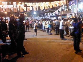 Sri aman dap rally disrupt by police