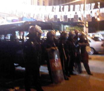 Sri aman dap rally disrupt by police