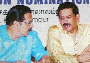 mic palanivel and s subramaniam friendly conversation 060306
