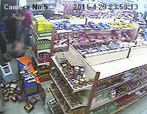CCTV footage 1 Ben cheah ping xen assault in sabah