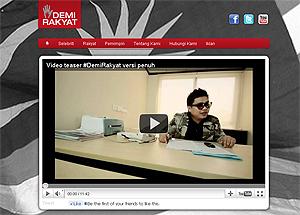 demi rakyat website