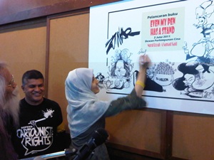zunar cartoon launch 030711 02
