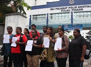 psm lodge police report penang 030711 press conference