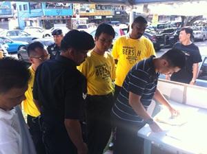 johor dap arrested by police bersih 030711 03
