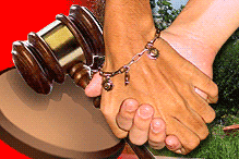 holding hand and judiciary judgement