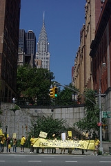 bersih rally in new york 090711 empire state building