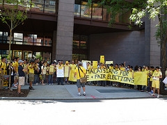 bersih rally in new york 090711 group