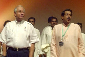 MIC 65th AGM pwtc palanivel and najib 1