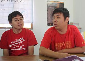 ngo pc on eo6 310711 left choon chon kai and suaram ng eng kiat