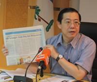 lim guan eng press conference on economist report 140811 1