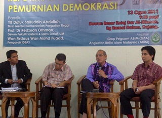 Abim forum on democracy