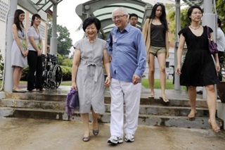 tony tan singapore president with wife 1