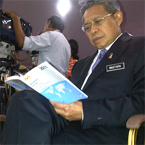 wef competitiveness report 070911 mustapa mohamad