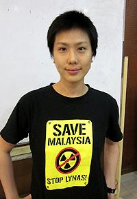 save malaysia anti lynas group pc 150911 chen cui mei