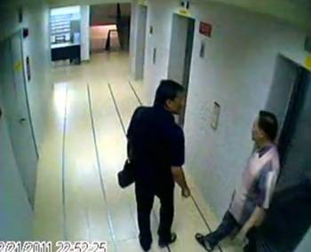 Datuk T CCTV footage