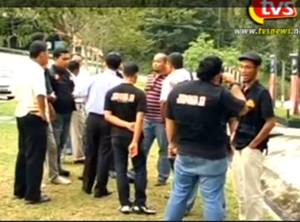 TV Selangor report activists Jingga 13