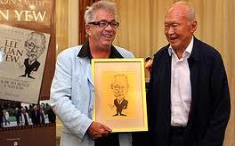 lee kuan yew and tom plate