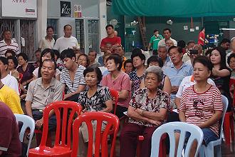 rawang villager meeting 051211