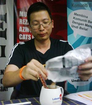 Tan Keng Liang KR1m milk challenge