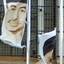 bebas protest loweing of najib's flag