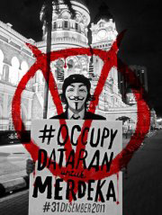 v for merdeka flashmob poster 281211