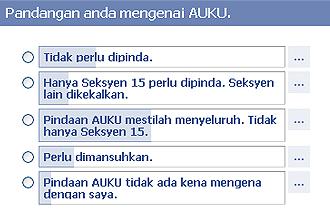 university malaya survey on auku 050112