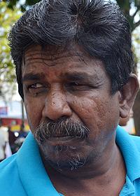 protest against ramasamy and hindu endowment board 020112 temple trustee a raja