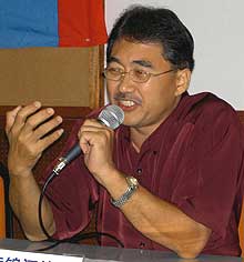 sarawak polls talk 010606 dominique ng