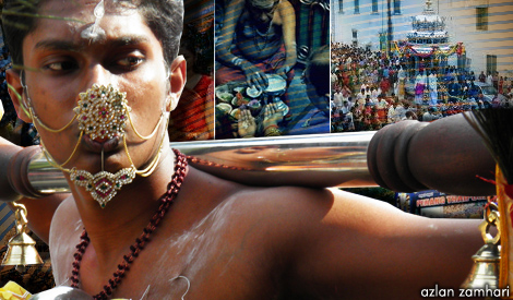 Proceed with the two-chariot procession with peace and harmony