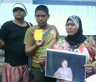 mohd azlan razali death in custody Norlailee Hamzah and her two kids