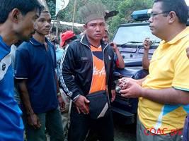 kelantan temiar orang asli set road blockade 290112 2