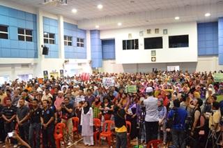 himpun rally in penang crowd 2