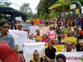 kelantan temiar orang asli set road blockade 290112 3