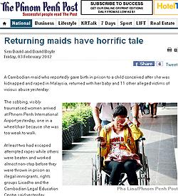 phnom penh post report on abused cambodia maid  030212