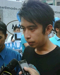 Malaysia Bangkit spokesperson Adam Adli