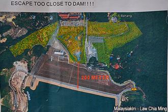 gerakan on penang dam issue 170312 map