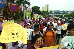 women's day rally 180312