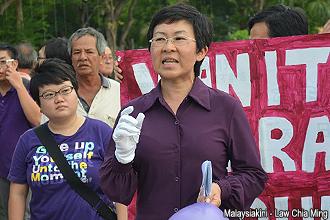 penang superwomen rally 180312 penang exco lydia ong