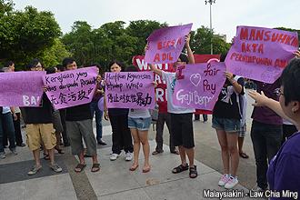 penang superwomen rally 180312 six demands