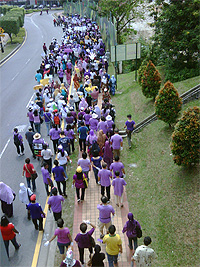 women's day rally 180312